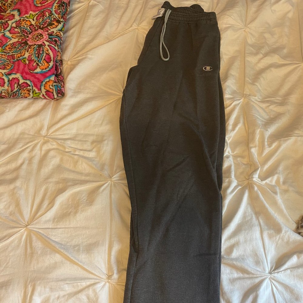 Champion Bootcut Grey Sweatpants